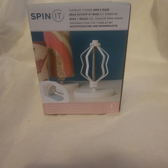 Spin It epoxy kit and tumbler turner - Picture 5 of 9